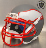 Frankenmuth Eagles HS 2014-2017 (MI) Matte Gray Helmet 